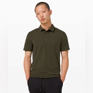 Lululemon Evolution Polo in Dark Olive XXL